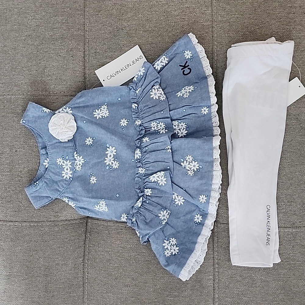 Calvin Klein Jeans 12 Month Leggings Outfit NWT